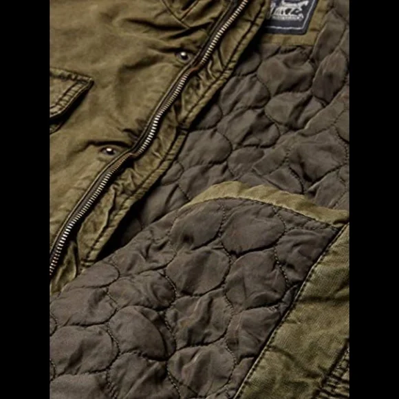 🚫SOLD! •NWT🤩 |•LEVI'S•| Military 5 Pocket Lined Cotton Jacket Sz Small - Picture 9 of 15